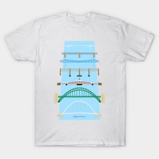 Bridges of the Tyne T-Shirt